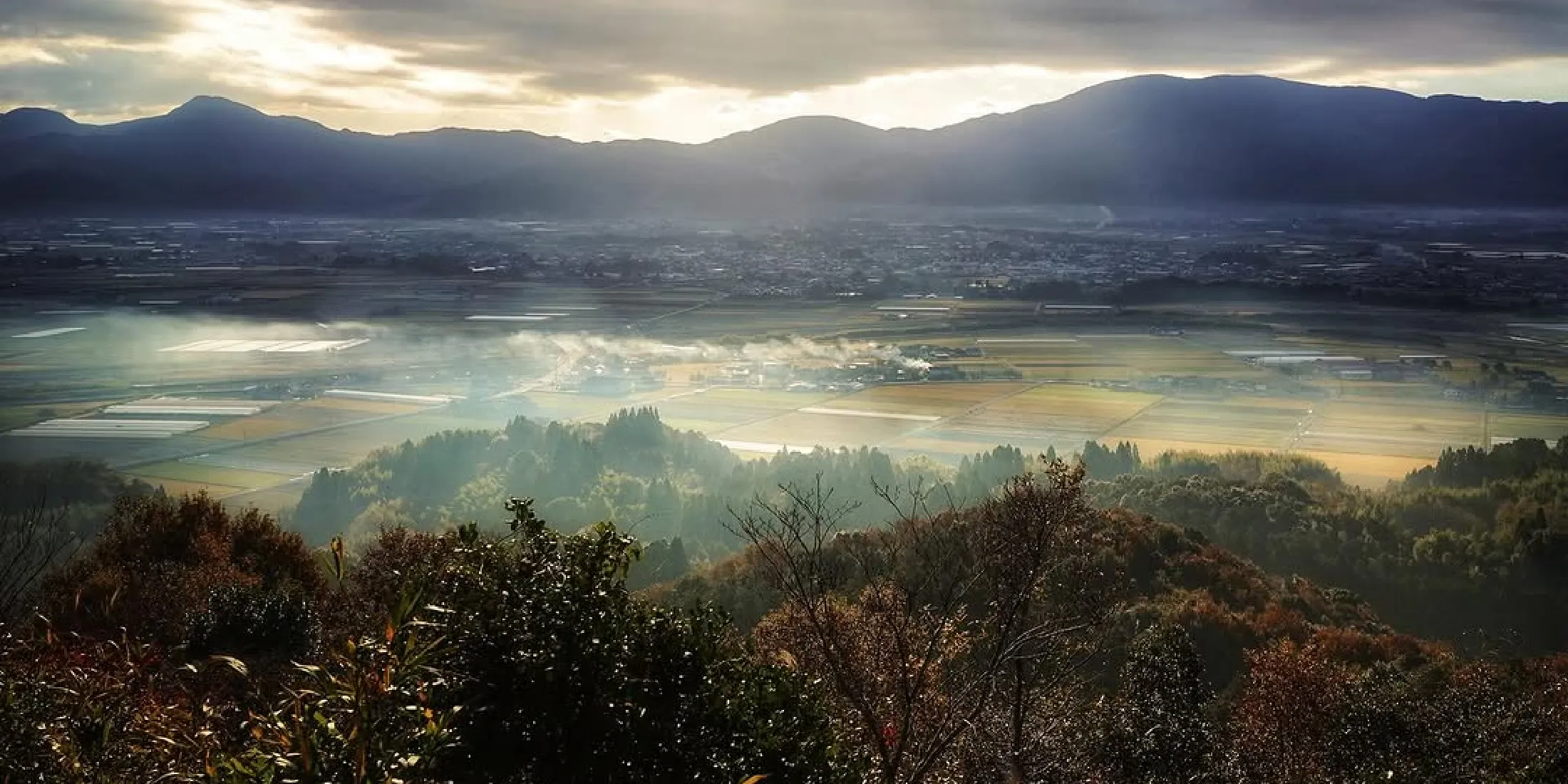 あさぎり町全景