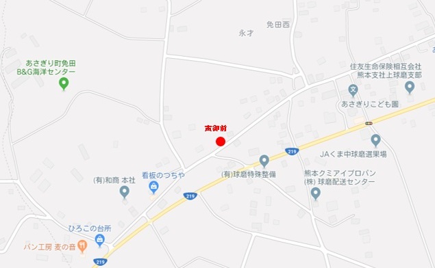 寅御前地図