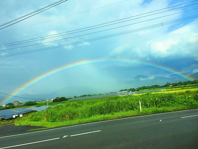 虹の写真
