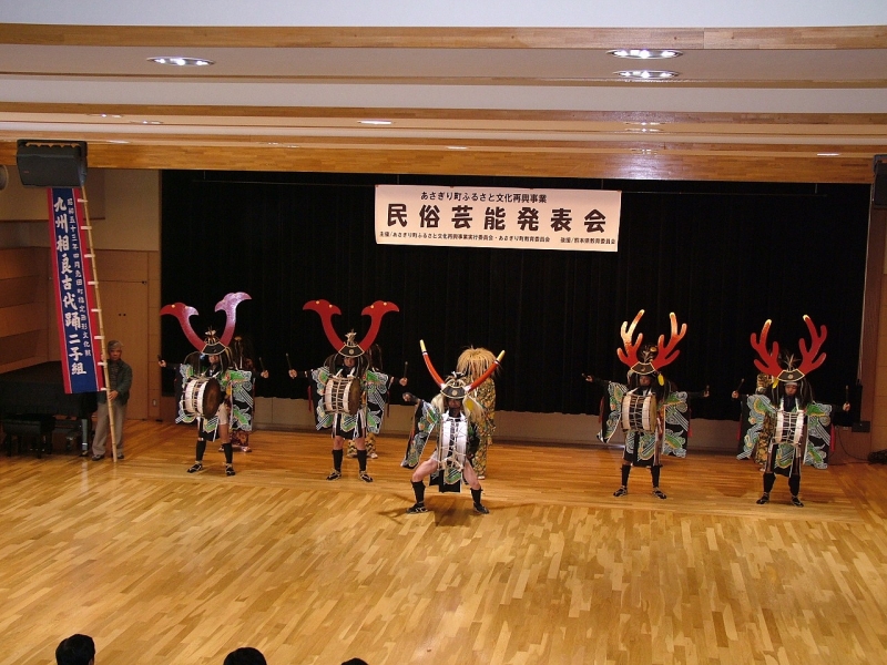 九州相良古代踊りの写真