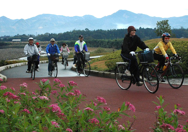 球磨川サイクリングロードの写真